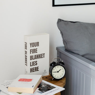 Coffee Table Book with Fire Blanket