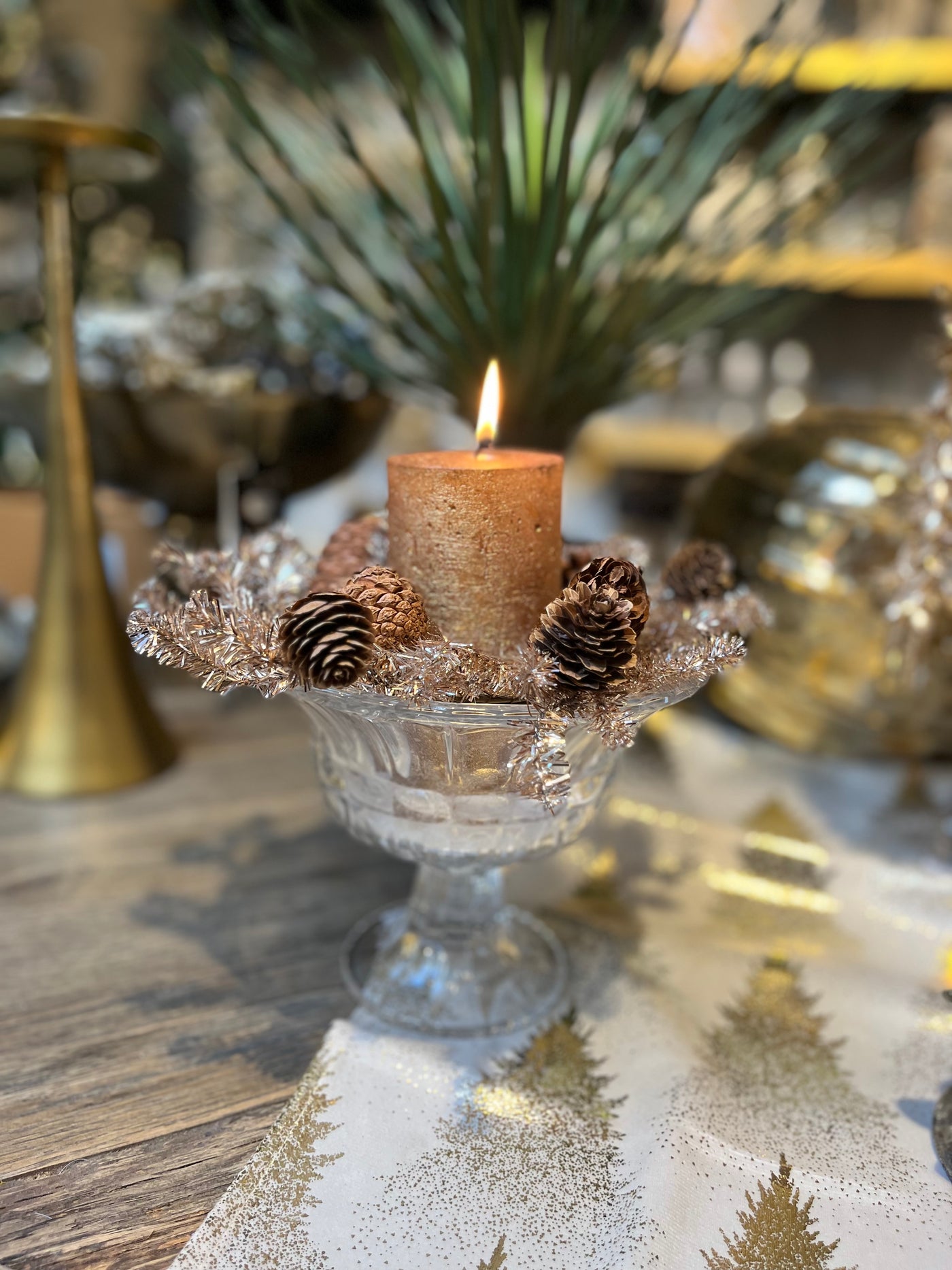 Winter Radiance Glass Collection