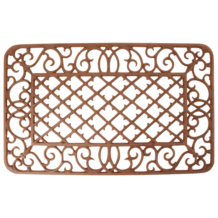 Doormat Cast Iron Rectangle 67X42cm