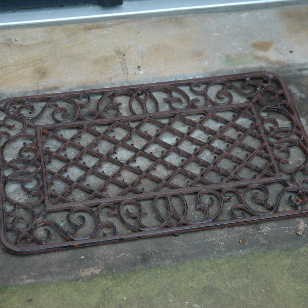 Doormat Cast Iron Rectangle 67X42cm