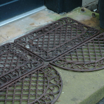 Doormat Cast Iron Rectangle 67X42cm