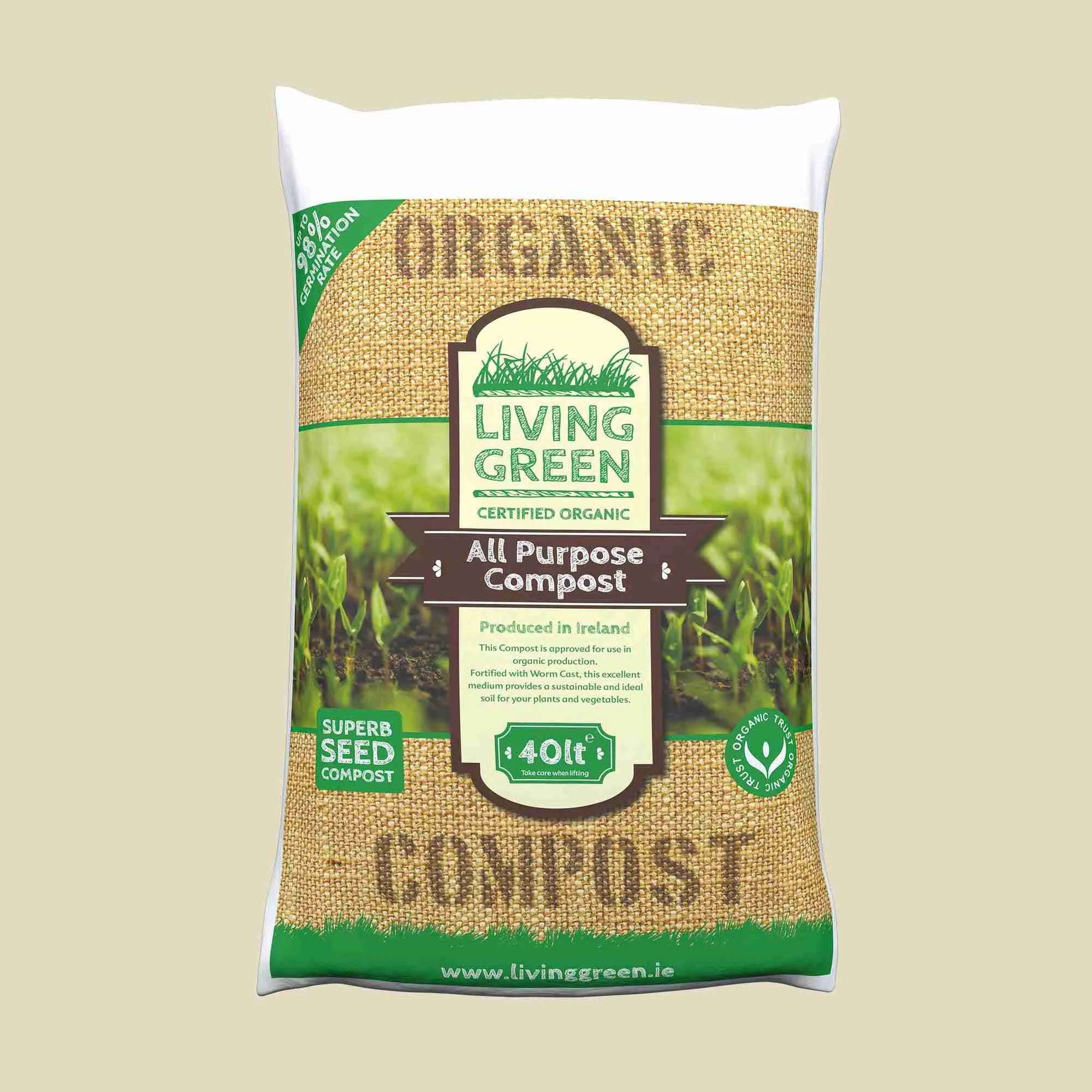 Living Green Compost - 40 Litre – The Pavilion