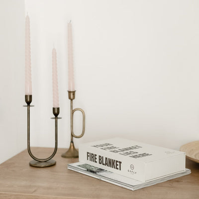 Coffee Table Book with Fire Blanket