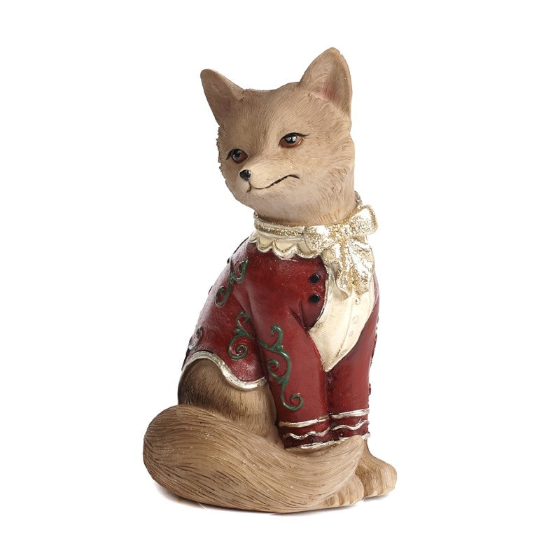 Dressed up Fox - Red / Brown