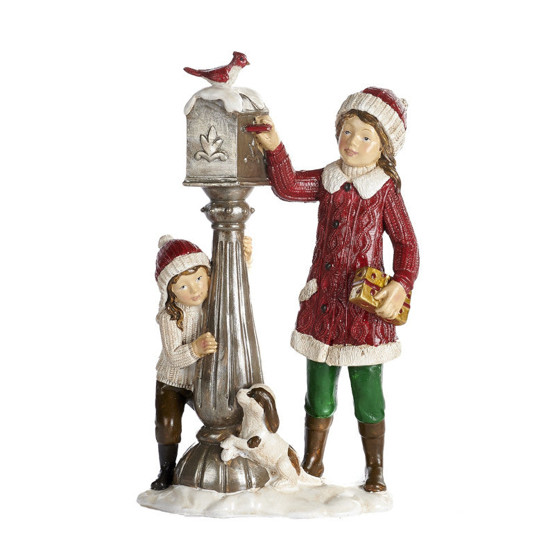 Christmas Children Mailbox Ornament