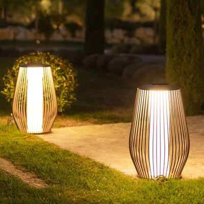 MANDALAY Solar & Rechargeable Big Lantern (Space Grey)