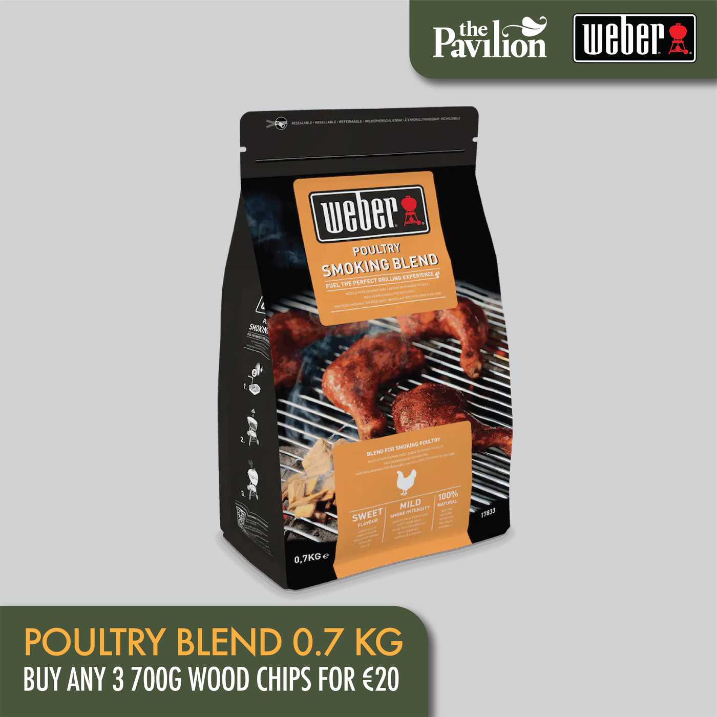 Poultry Wood Chips Blend - 0.7Kg