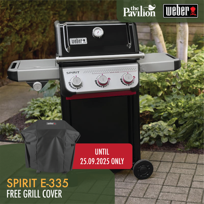 Spirit E-335 Gas Barbecue with Grill Cover