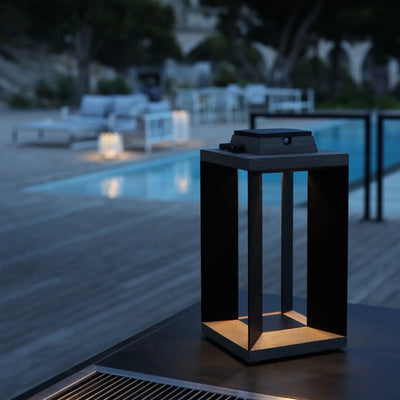 TECKALU Solar & Rechargeable Garden Lantern 45.5cm