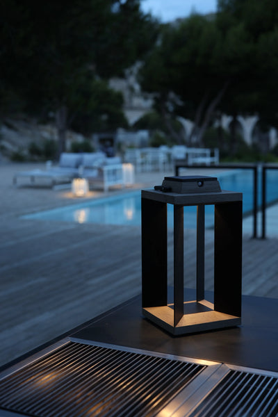 TECKALU Solar & Rechargeable Garden Lantern 45.5cm