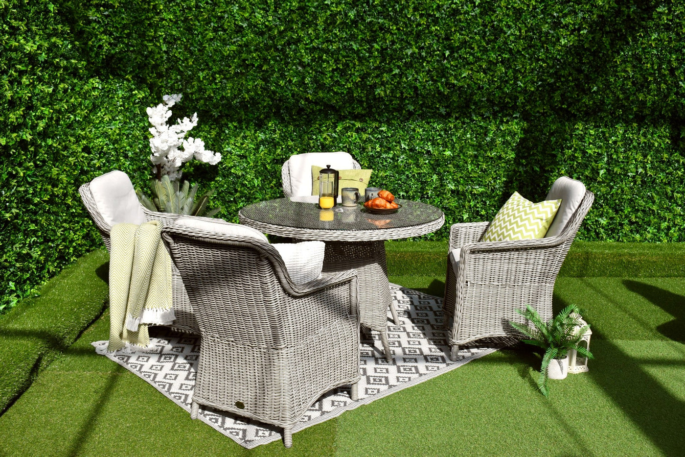 Verona Four Seater Dining-ORDER INSTORE ONLY