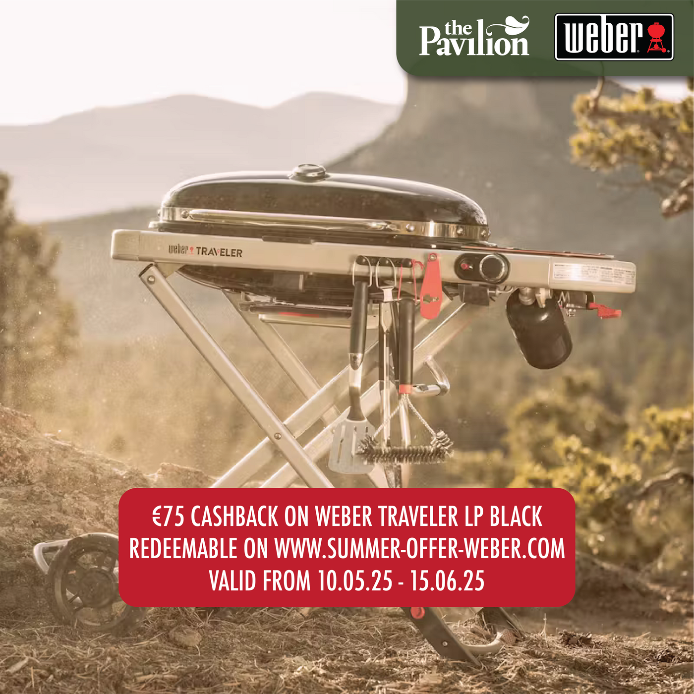 Weber Traveler LP BLK