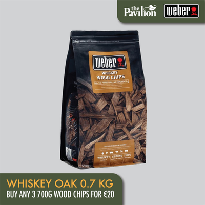Whiskey Oak Wood Chips - 0.7Kg