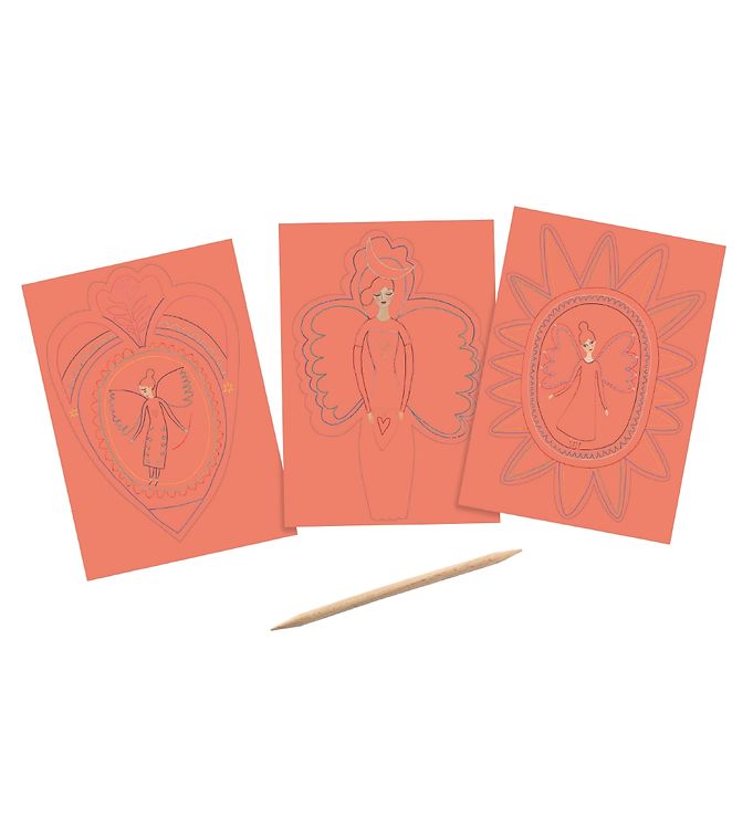 Art And Craft - Small Gifts For Older Ones - Scratch Cards Angels