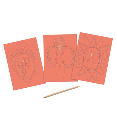 Art And Craft - Small Gifts For Older Ones - Scratch Cards Angels