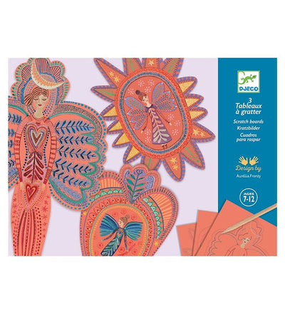 Art And Craft - Small Gifts For Older Ones - Scratch Cards Angels