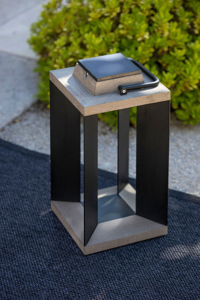 TECKALU Solar & Rechargeable Garden Lantern 45.5cm