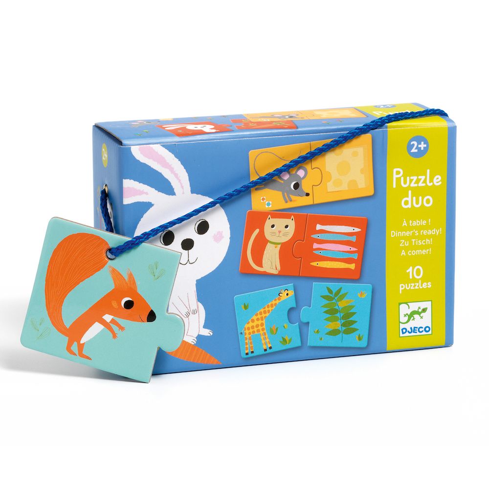Toys And Games - Educational Games - Puzzle Duo-Trio - Dinner’S Ready