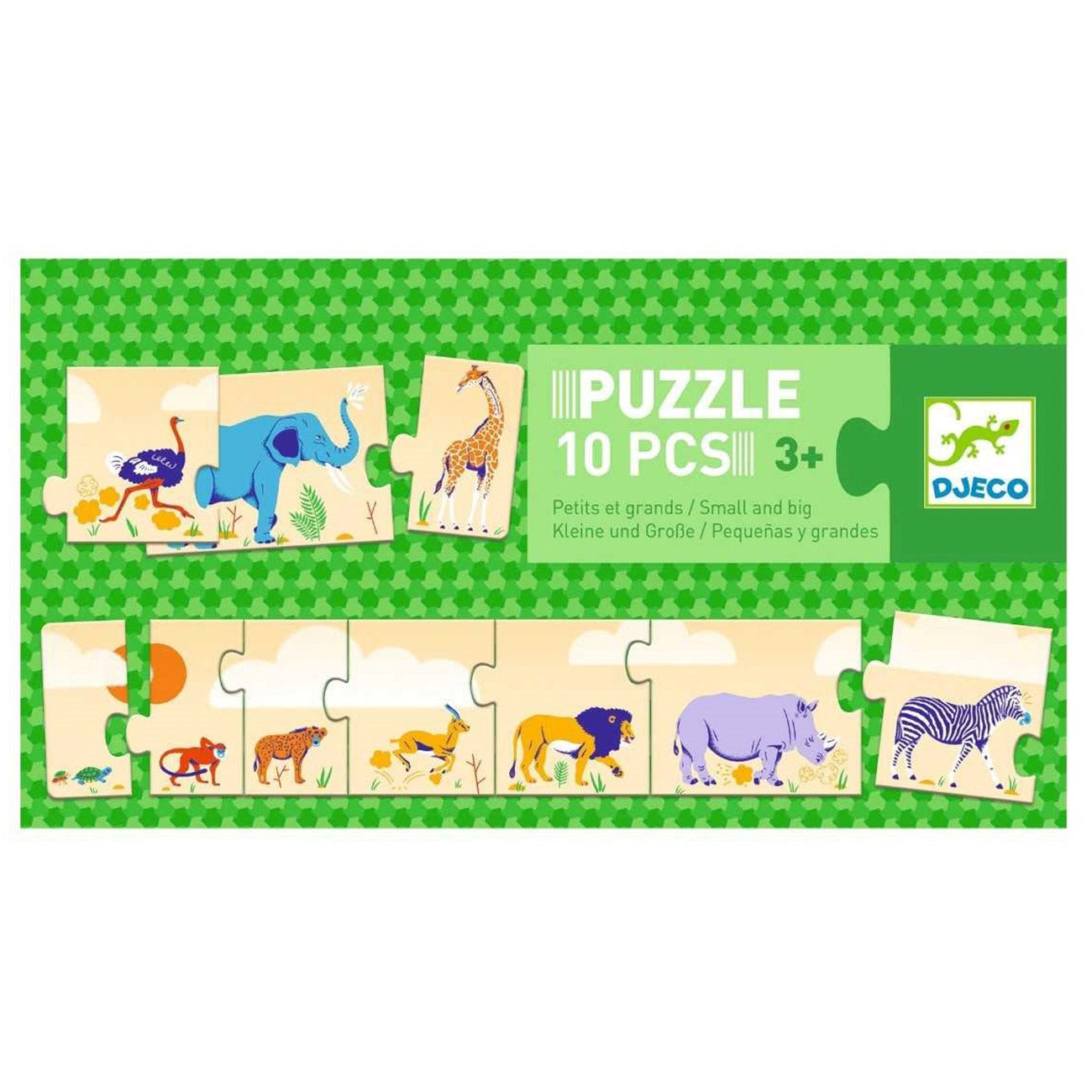 Toys And Games - Educational Games - Puzzles Duo-Trio Puzzle Frise Smal And Big