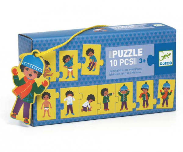 Toys And Games - Educational Games - Puzzles Duo-Trio Puzzle Frise I'M Dressing Up