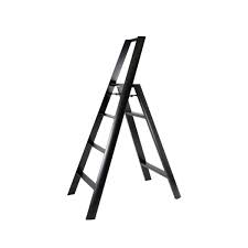 Lucano 4 Step Ladder. Black