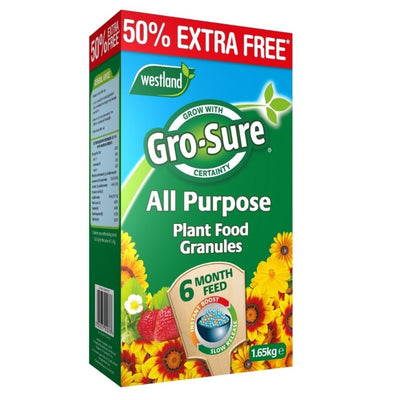 Gro-Sure Slow Release Plant Food 1.1kg + 50% Extra Free