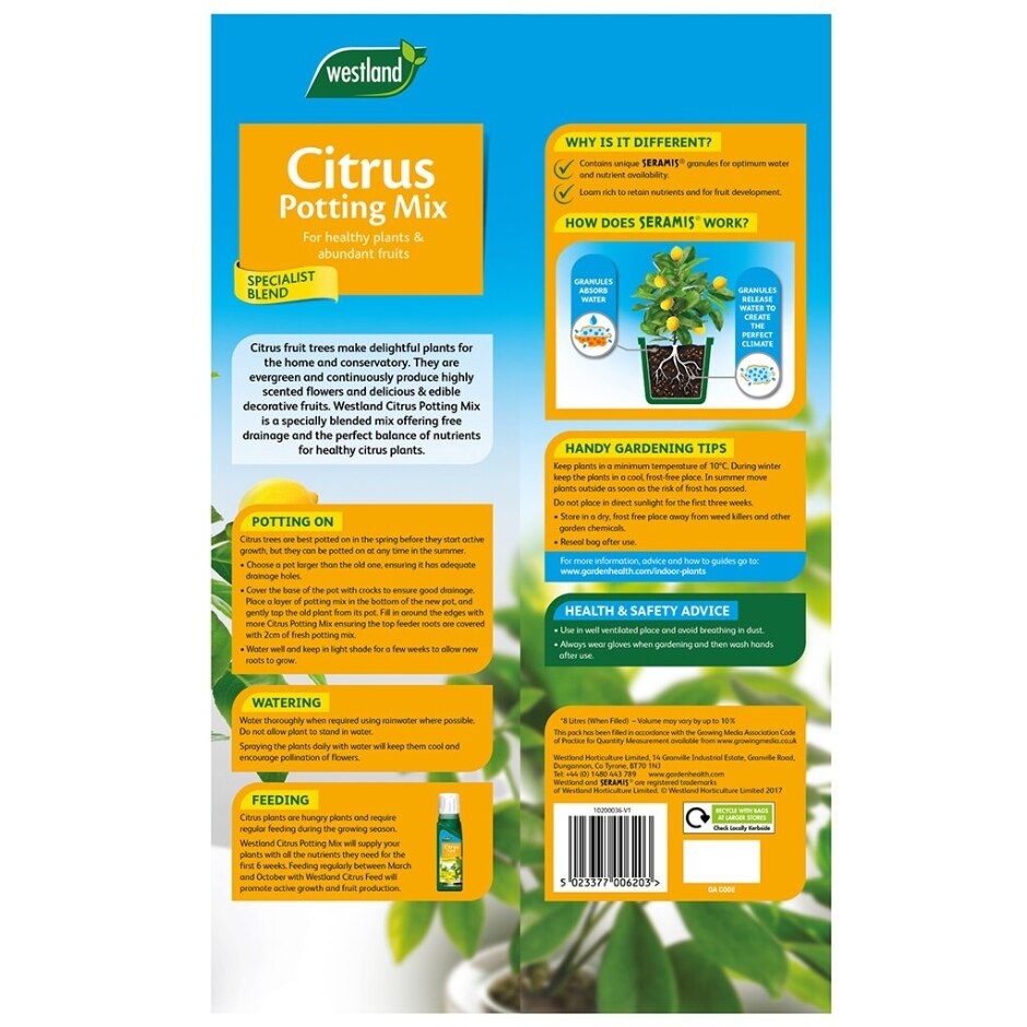 Citrus Potting Mix 8L  The Pavilion