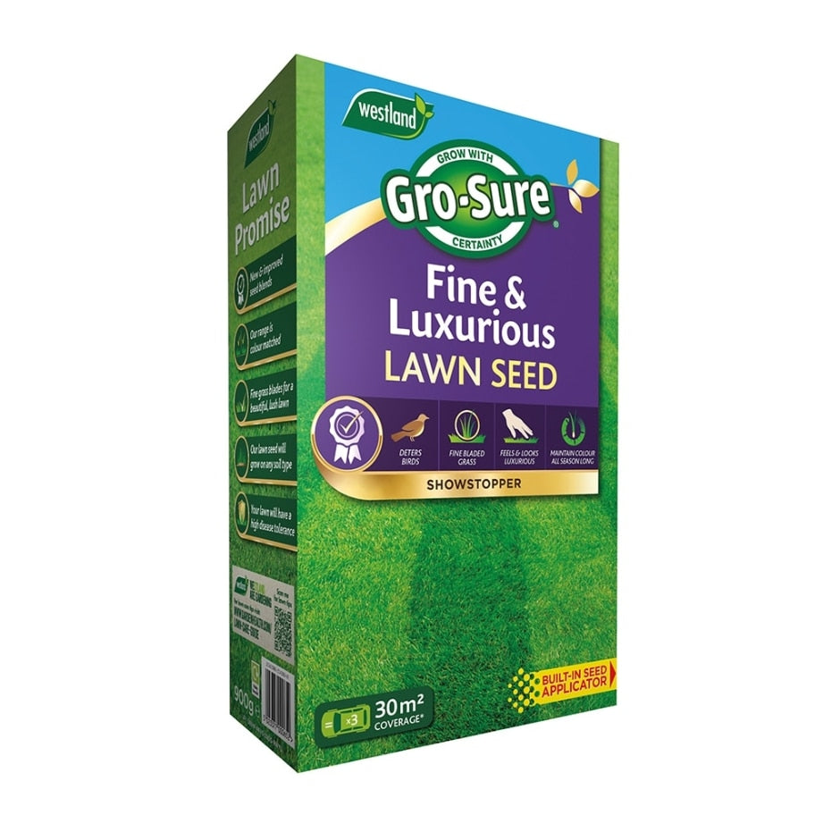 Gro-Sure Fine & Luxurious Lawn Seed 30m²