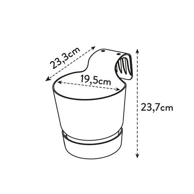Greenville Easy Hanger Single (Concrete)