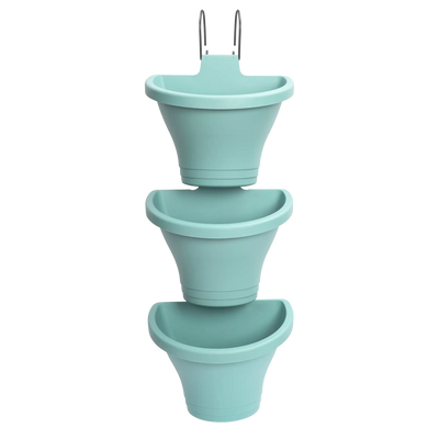 Corsica Vertical Forest 24Cm Set/3 (Mint)