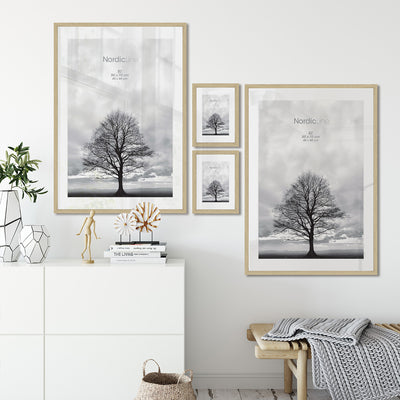 Nordic Line Slim Oak, 50cmx70cm wall frame