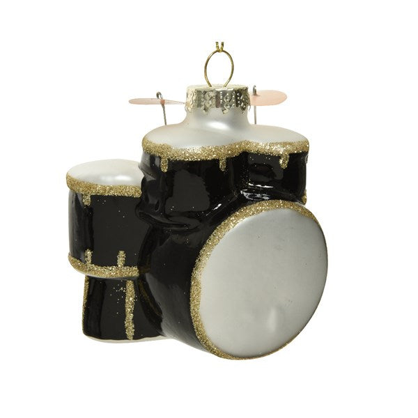 Glass Drum - Black