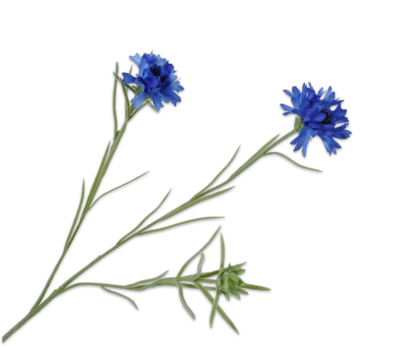 Cornflower Spray Blue 65cm