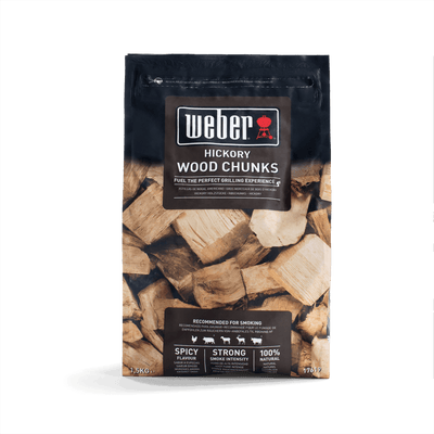 Hickory Wood Chunks - 1.5Kg