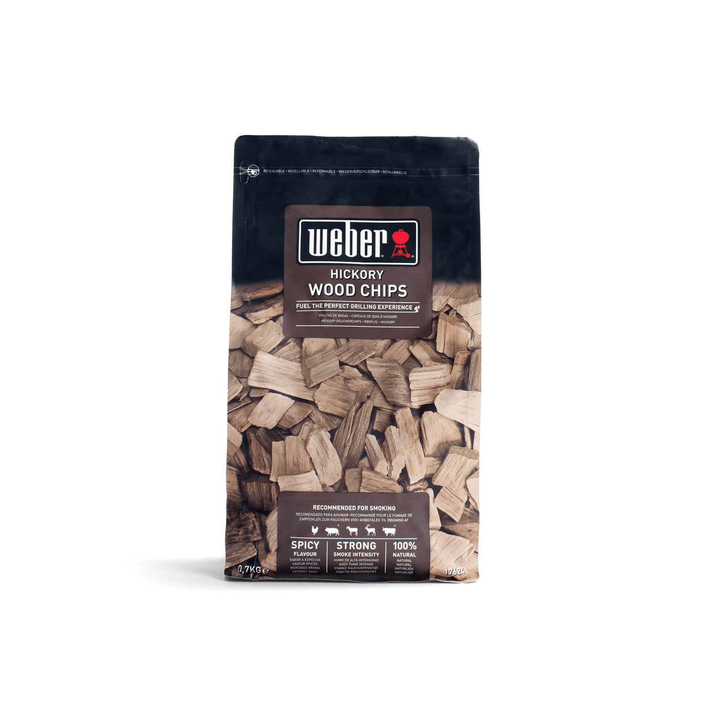 Hickory Wood Chips - 0.7Kg
