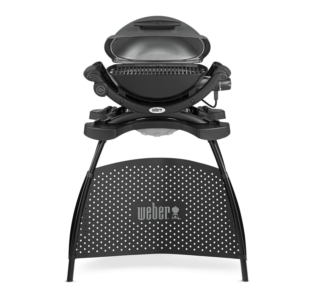Q 1400 Electric Barbecue with Stand - Dark Grey - The Pavilion