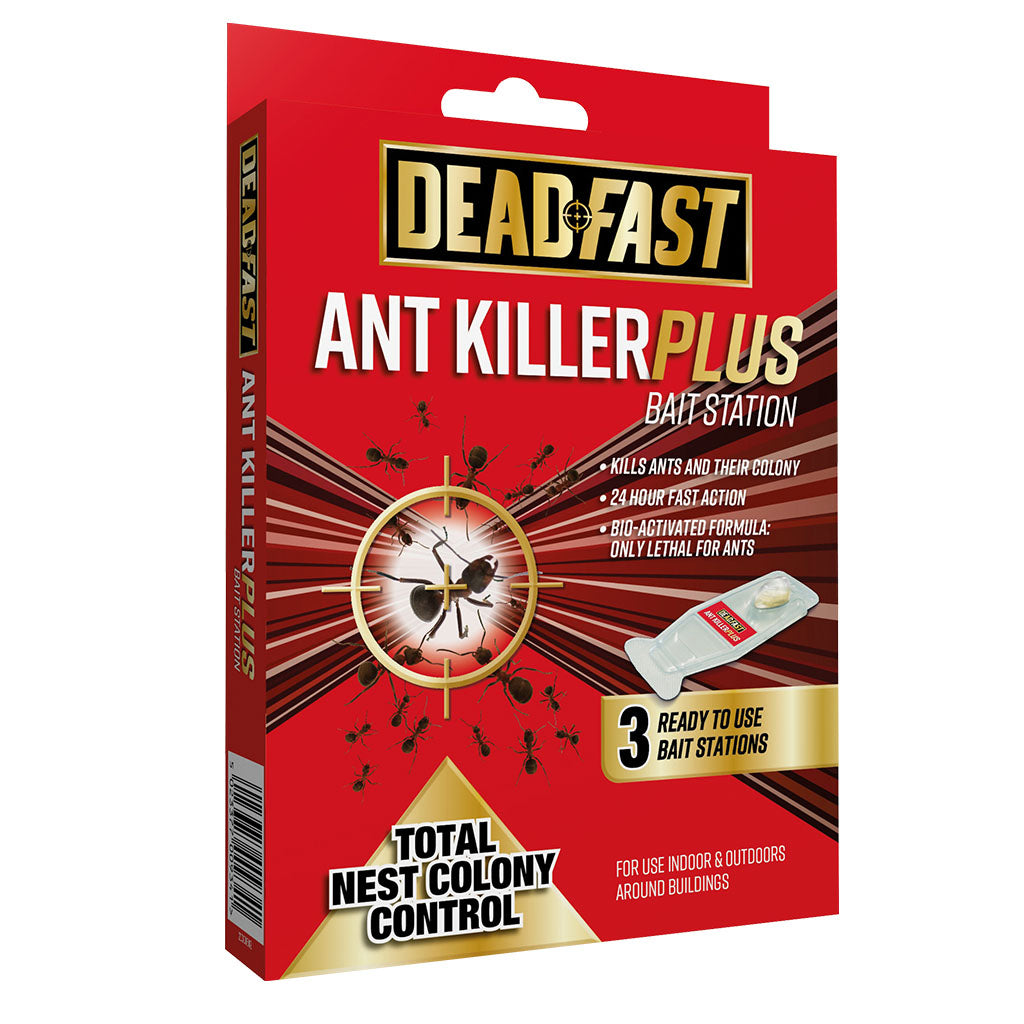 Deadfast Ant Killer Plus Bait Station 3 x 4g - The Pavilion