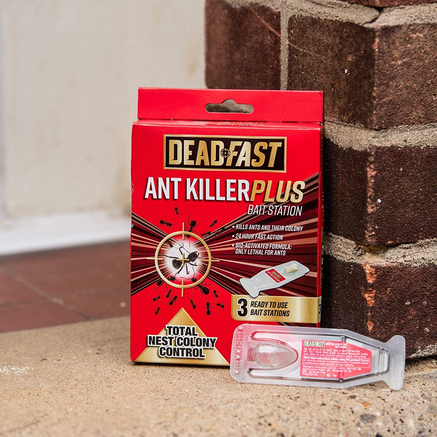 Deadfast Ant Killer Plus Bait Station 3 x 4g - The Pavilion