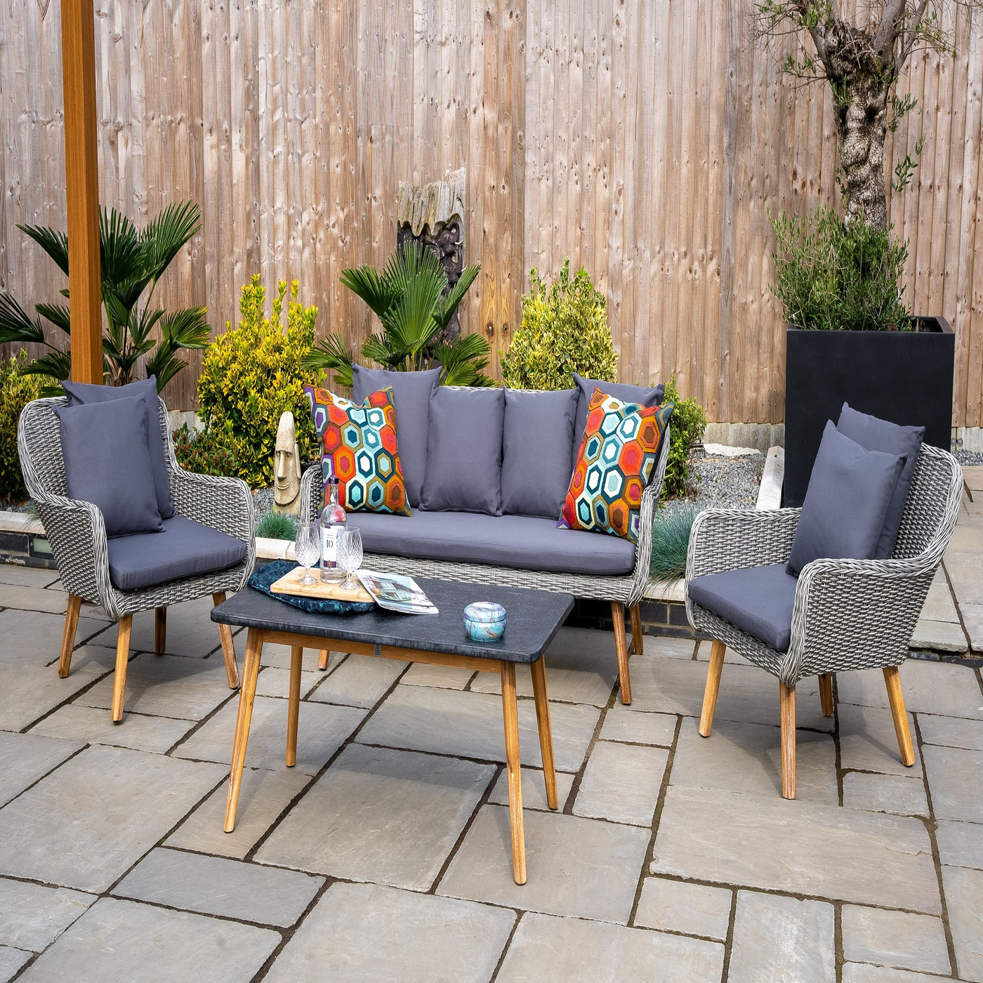 Midori Lounge Set (Grey)