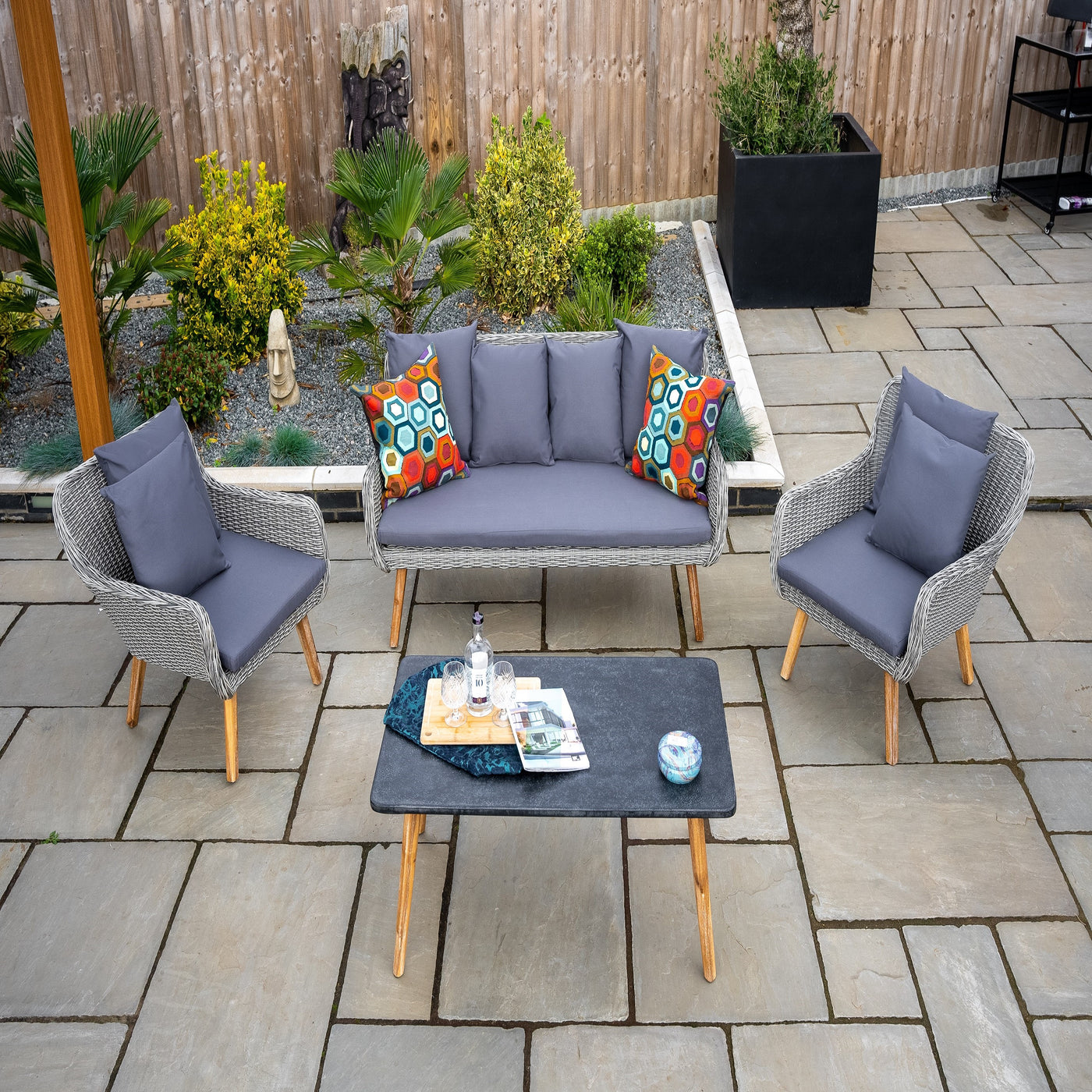 Midori Lounge Set (Grey)