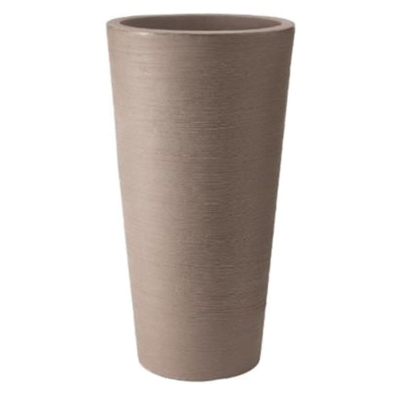 40cm Varese Tall Vase - Dark Brown