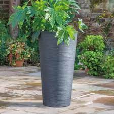 40cm Varese Tall Vase Granite - 40x75cm