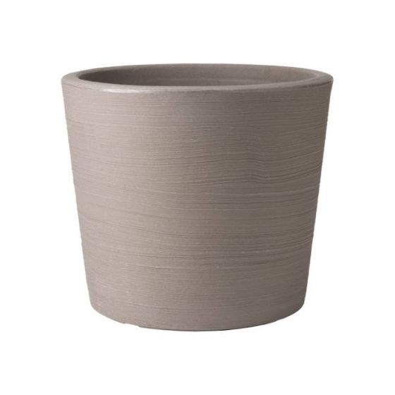 40cm Varese Low Planter Dark Brown - 40x35cm