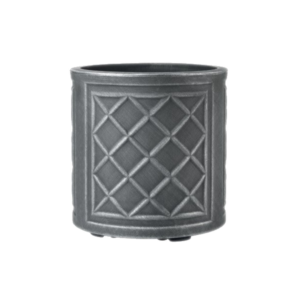 44cm Lead Effect Round - Pewter