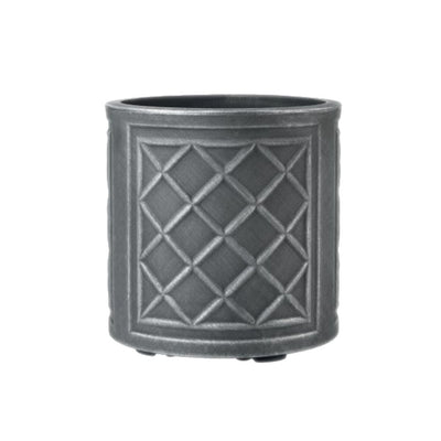44cm Lead Effect Round - Pewter