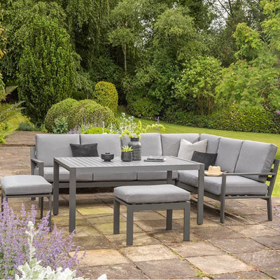 Titchwell - Corner with Standard Table (Grey)