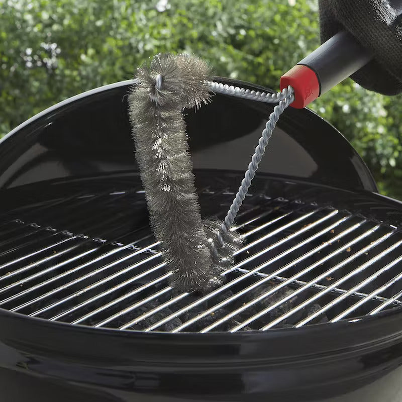 Weber 30 cm Three-Sided Grill Brush