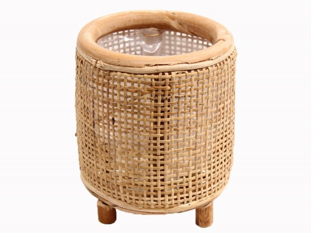 Planter Webbing Blond D17H18cm