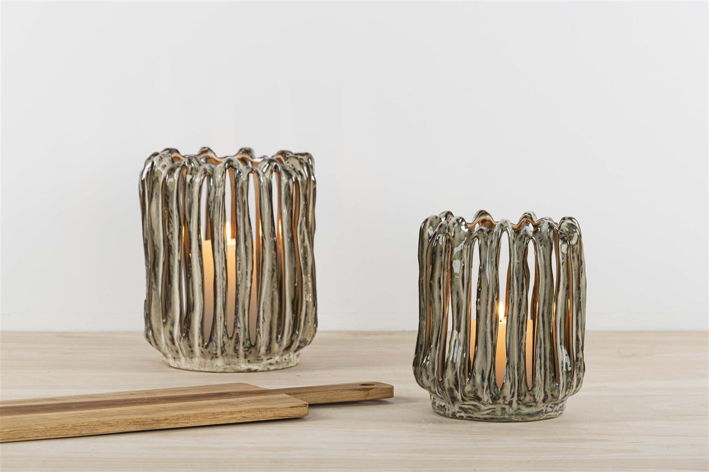 Ribcage - Ceramic Hurricane - Small