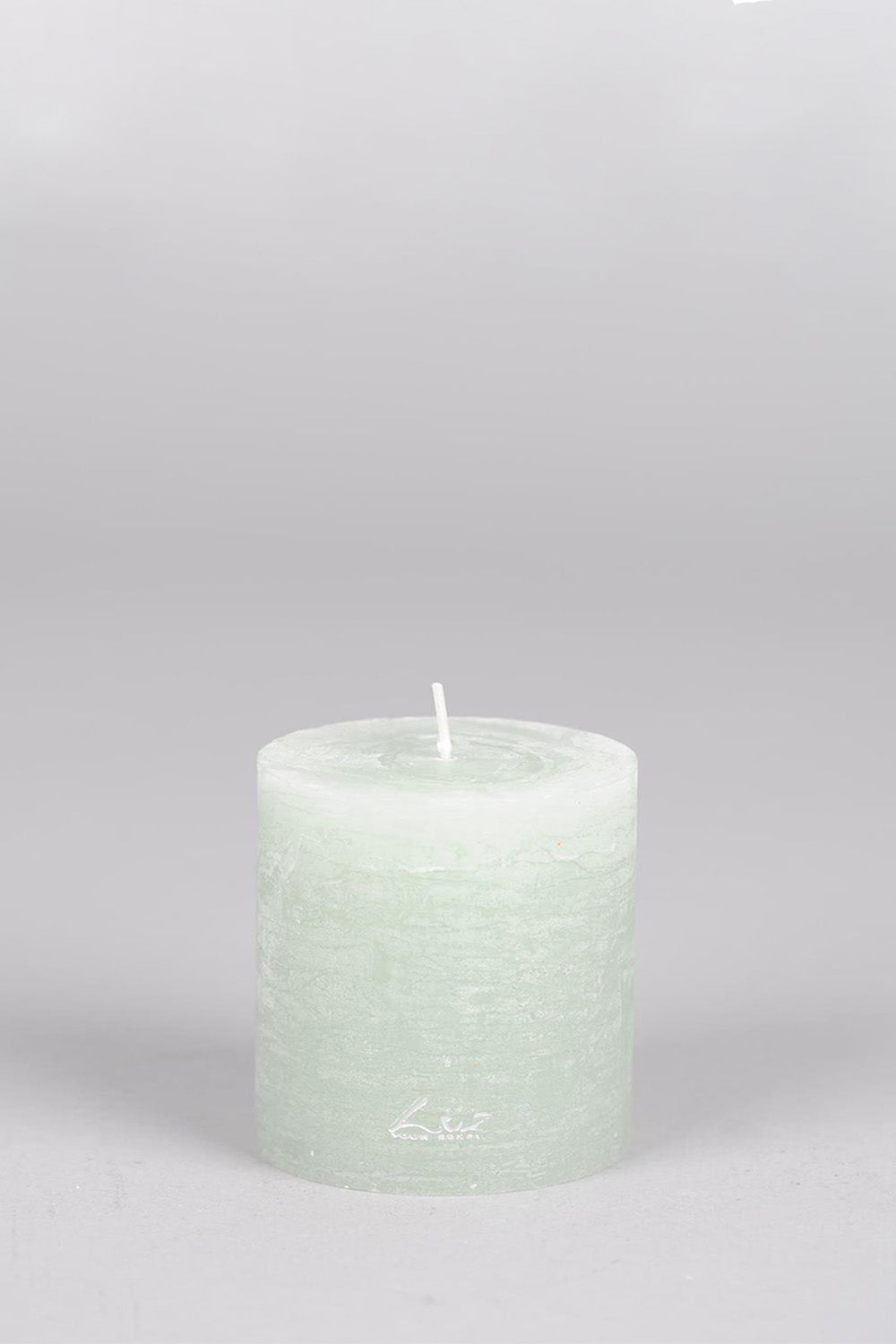 Luz Your Senses - Rustic Candle - Ø9xH9cm - Sea Foam